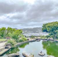 グラバー園上の方と紫陽花