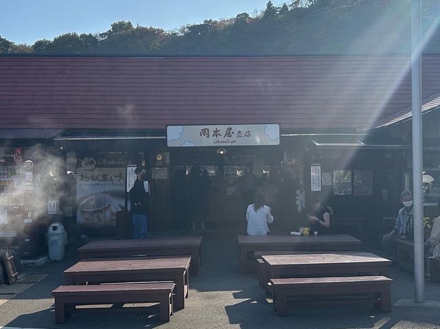【別府】岡本屋売店の「地獄蒸しプリン」