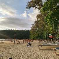 หาดกะตะ ภูเก็ต ยามเย็น