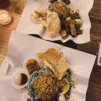 Teh o ice 50sen & boat noodles