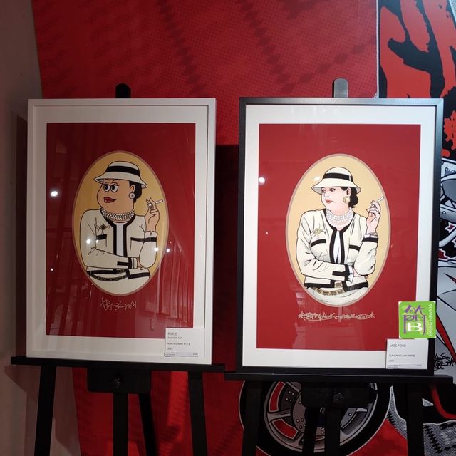 甘小文x林祥焜聯乘企劃《雙囍》插畫展