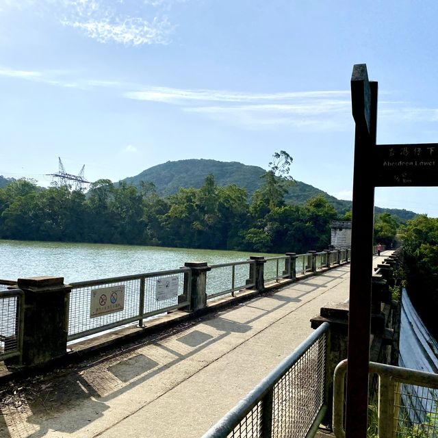 [香港仔水塘］✅老少咸宜 市區郊外美景👍