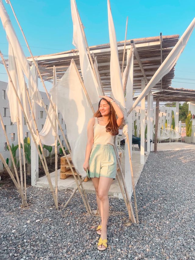 คาเฟ่นาเกลือ บรรยากาศสุดชิลล์ ☀️