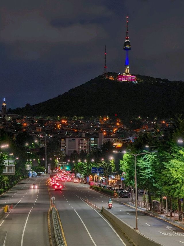 서울 속 작은 전망대, 녹사평역 육교