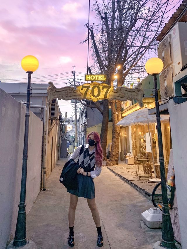 [서울] 힙한 동남아 카페st, 문래 호텔707