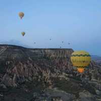 Hot air balloons in Cappadocia a must do!!