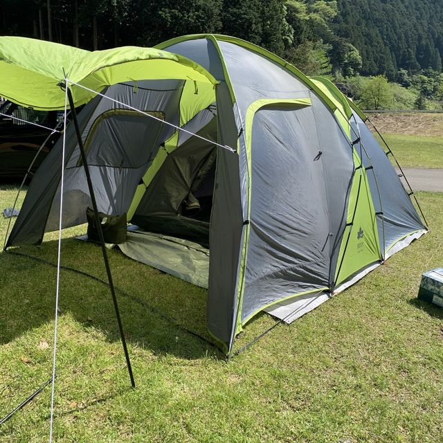 星が有名な広大なキャンプ場　設備充分