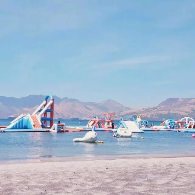 Let's Float in Inflatable Island Zambales