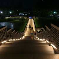 Deokjin Park Night View in Jeonju