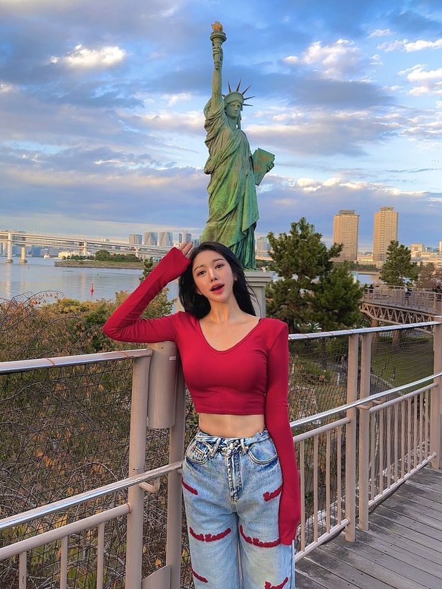도쿄에서 뉴욕으로! 일본에서보는 자유의 여신상🗽