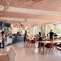 Balinese Garden River View Cafe in Kanchanaburi 🌿