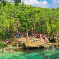 자연이 만든 수영장 Cenote Azul