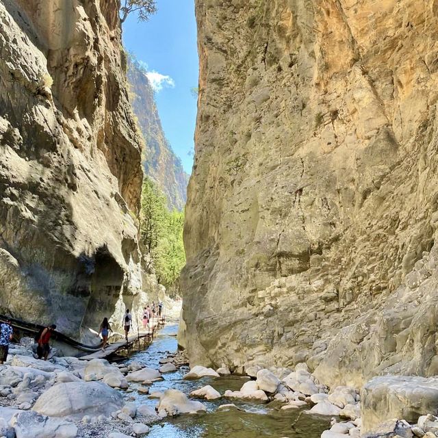 Samaria Gorge - Crete Island, Greece