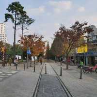 Urban park with a historic twist