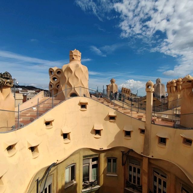 Courtyard and rooftop terrace 