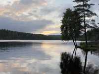 Beautiful Badedammen lake