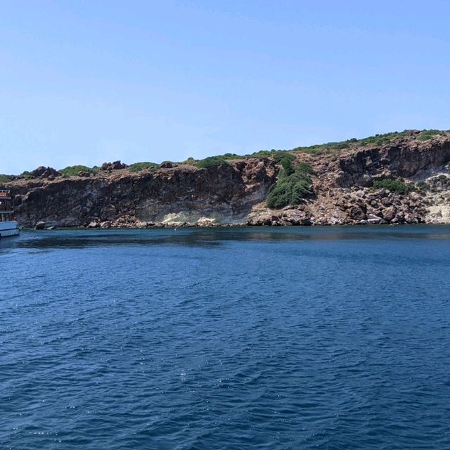 a joyful ship trip around ayvalık island