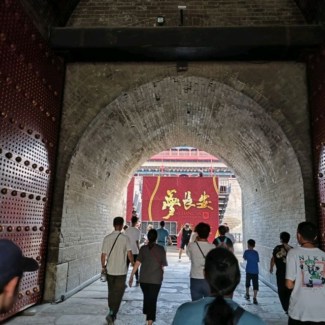 The greatest wall, from every angle, Xi'an.