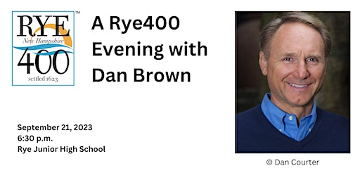 A Rye400 Evening with Dan Brown (Rye) | Rye Junior High School