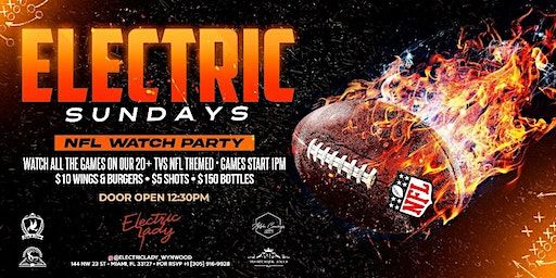Football Sundays @ Electric Lady Wynwood | Electric Lady