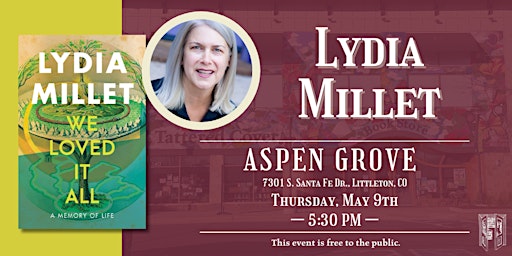 Lydia Millet Live at Tattered Cover Aspen Grove | Tattered Cover Aspen Grove