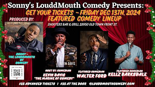 Sonny's LouddMouth Comedy Presents: Komedy & Karaoke Dec 13th at Shooters | Shooters Sports Bar & Grill