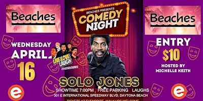 BEACHES COMEDY NIGHT! | 301 E International Speedway Blvd
