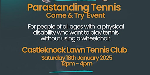 Parastanding 'Come & Try' Event | Castleknock Lawn Tennis Club