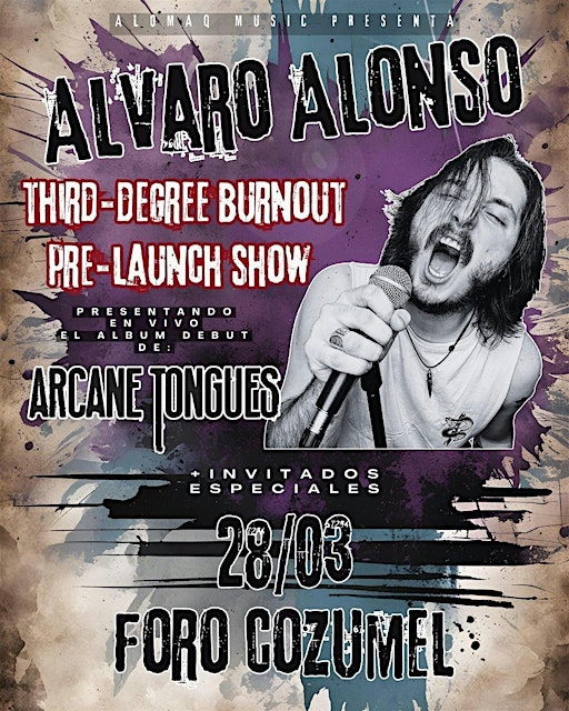 Alvaro Alonso - Third Degree Burnout Pre-Launch Show | Cozumel 12
