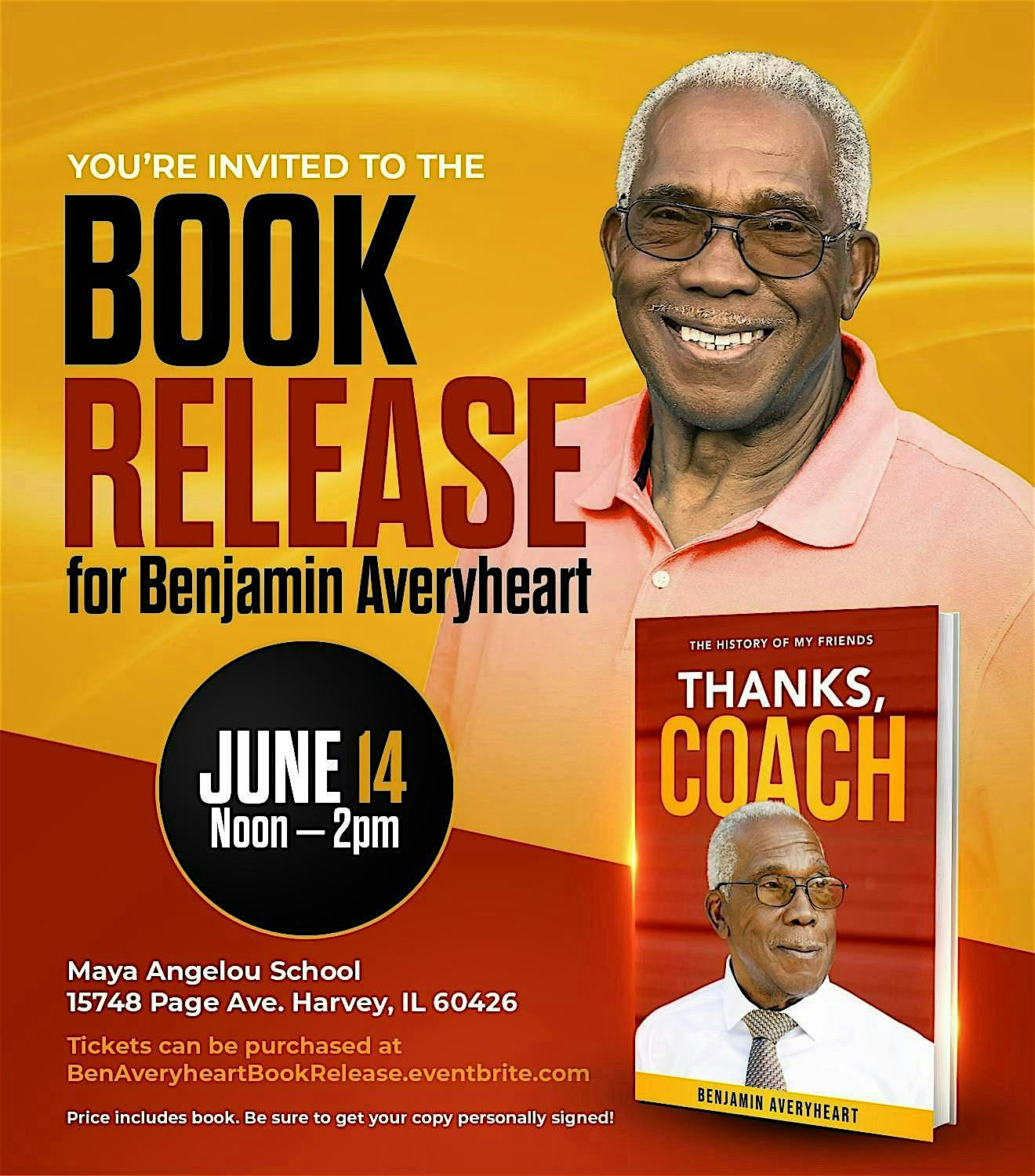 Book Release Party for Benjamin Averyheart | Maya Angelou School