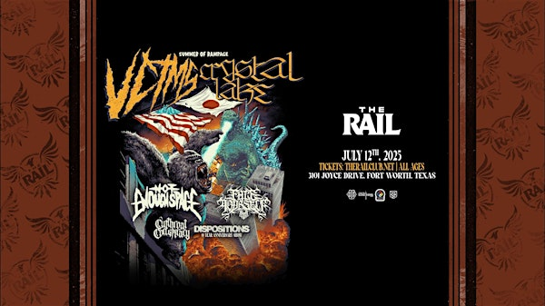 Crystal Lake, VCTMS and more at The Rail! | The Rail