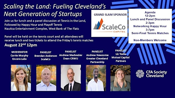 Scaling the Land: Fueling Cleveland’s Next Generation of Startups | Nautica Entertainment Complex