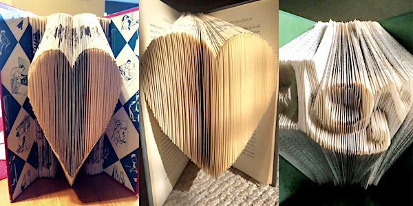 Book Folding: Create a Heart in a Book | Residence Inn Calgary Downtown/Beltline District
