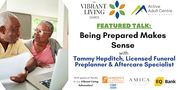 Being Prepared Makes Sense | Active Adult Centre of Mississauga