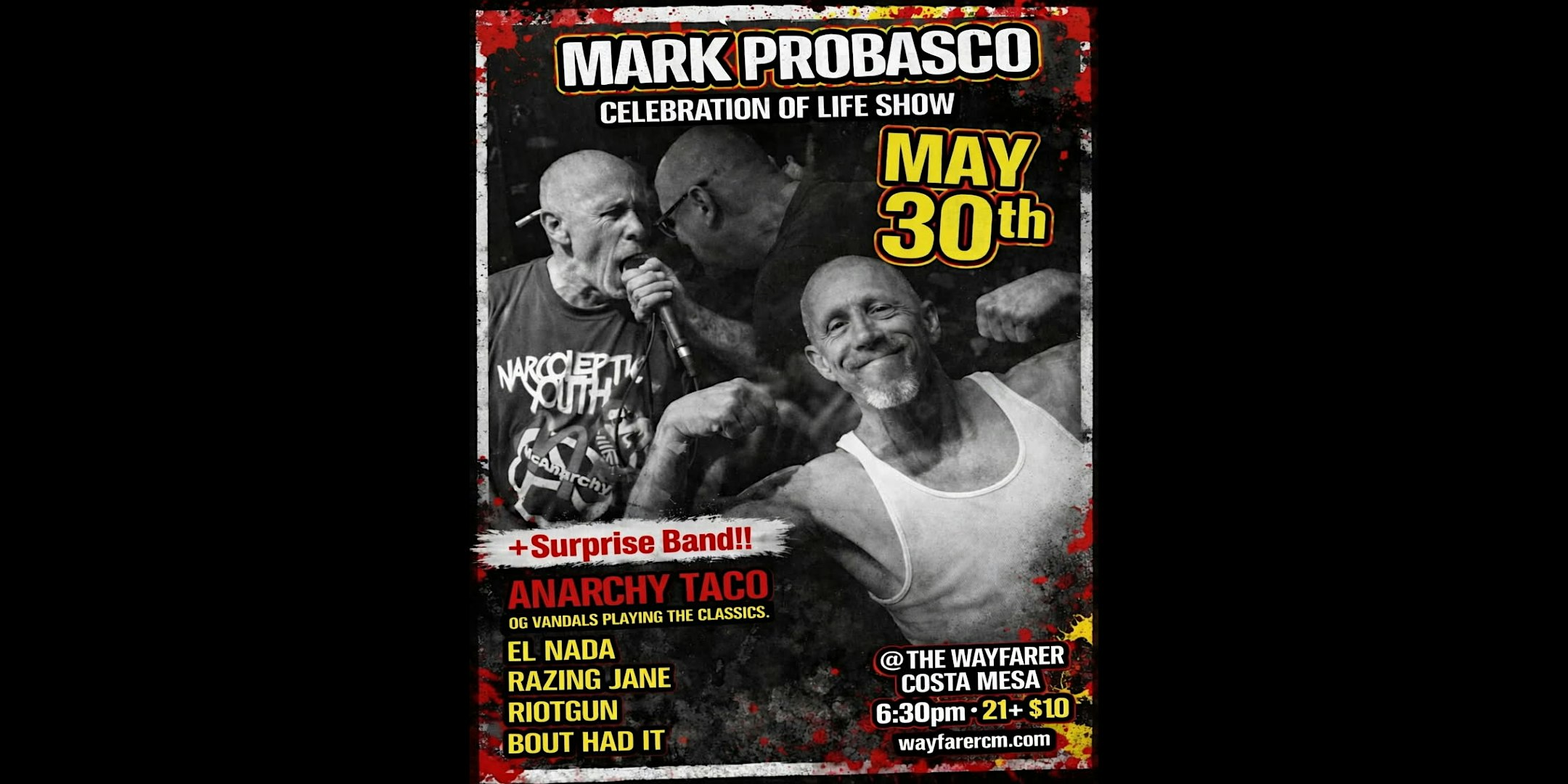 Surprise Headliner with Anarchy Taco (OG Vandals Playing Classics) and more | The Wayfarer