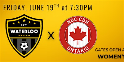 OPL1: Waterloo United Women vs NDC Ontario Women | RIM Park