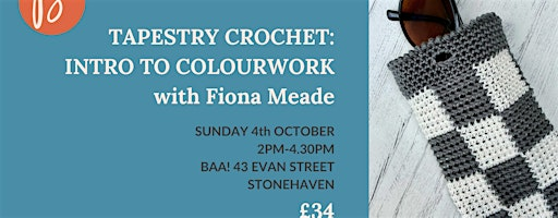 Improver's Crochet: Tapestry Crochet (Colourwork) afternoon | Baa!