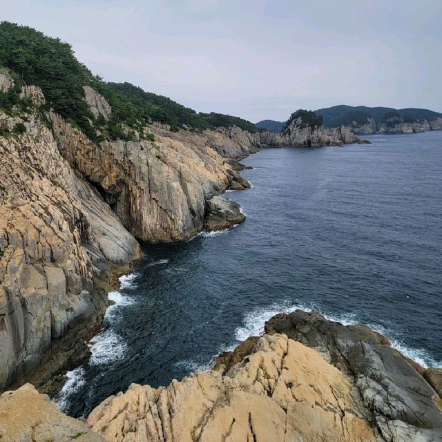 통영 욕지도의 구름다리 