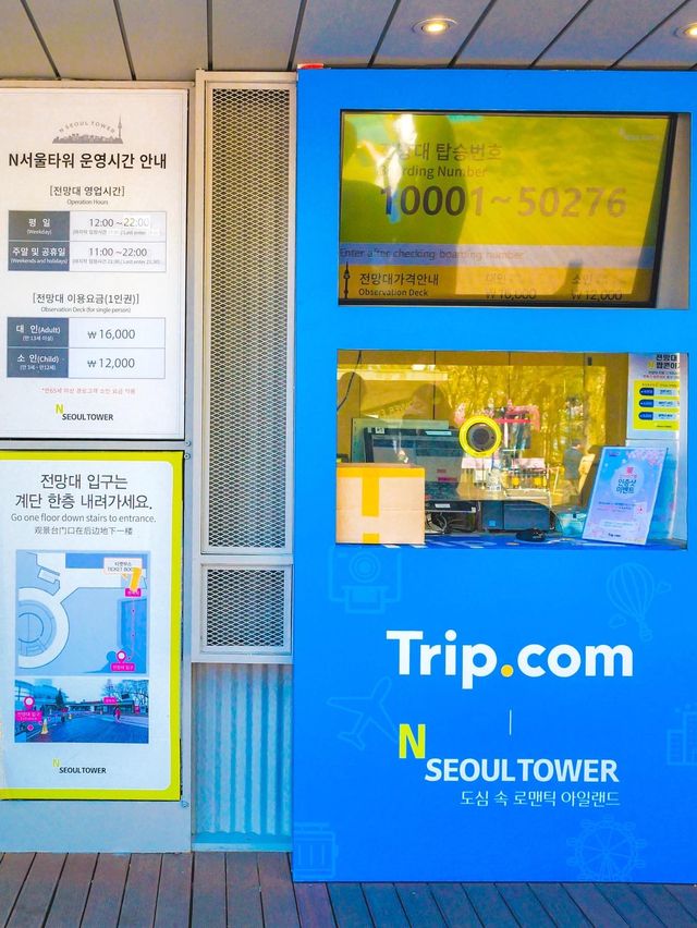 벚꽃엔딩은 이 곳에서, 남산 전망대🗼