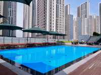 🇰🇷태닝하기 좋은 야외 swimming pool ~👙