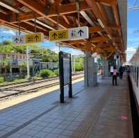 知名的台東溫泉地區｜知本火車站｜遊客都會來這走走喔
