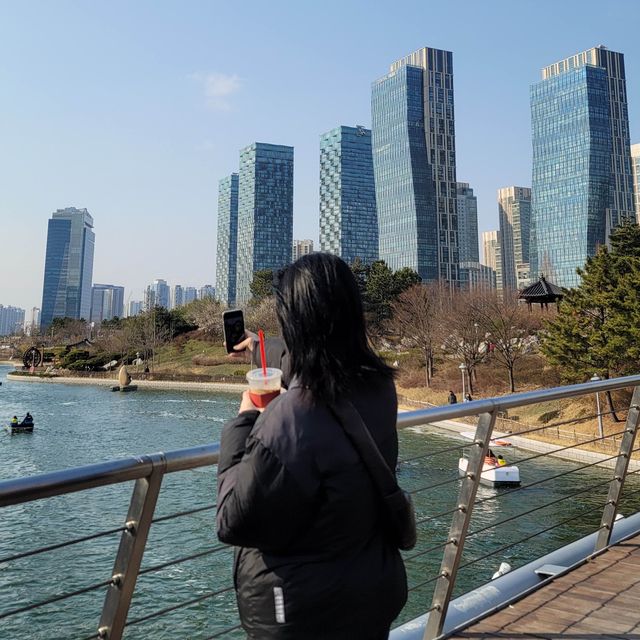겨울이지만 걷고싶을 때, 송도 센트럴파크