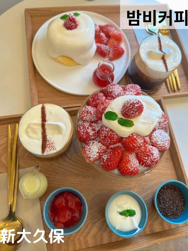 新大久保　バンビコーヒー　美味しくてかわいくて大満足