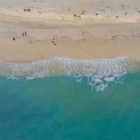 นั่งดูพระอาทิตย์ตกดินที่ sunset beach 