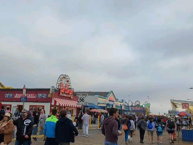 Beach Burger at Santa Monica Pier