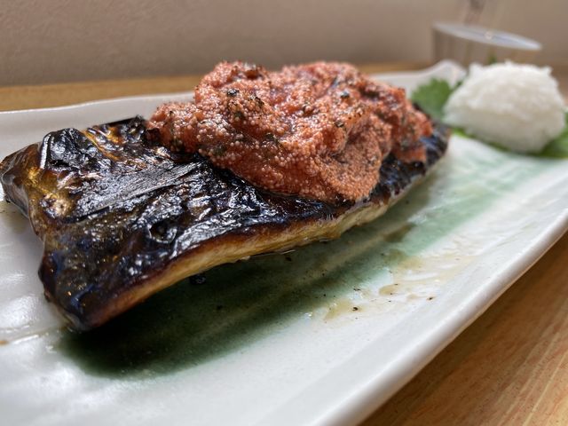藤屋鮮魚店の明太鯖定食
