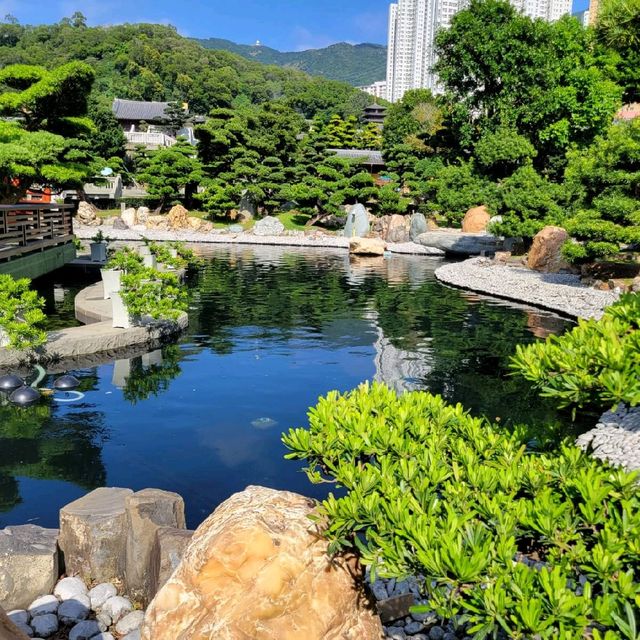 過完馬路 馬上令你 回到大自然  甚至乎好似去咗日本
