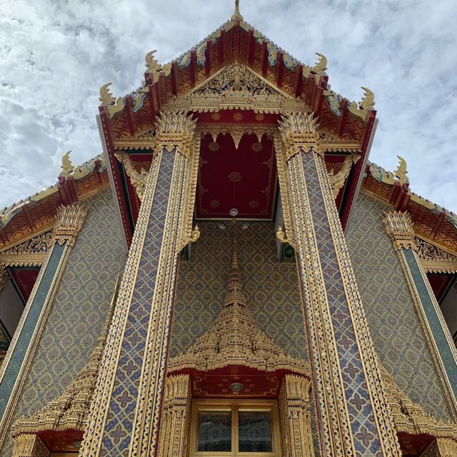 Mixed Style Architecture in Bangkok Temple