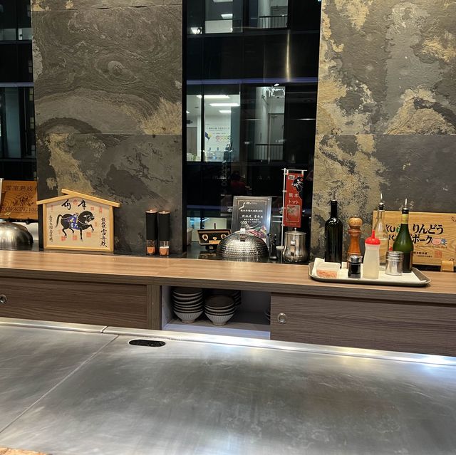 平安夜下的高質鐵板燒晚宴