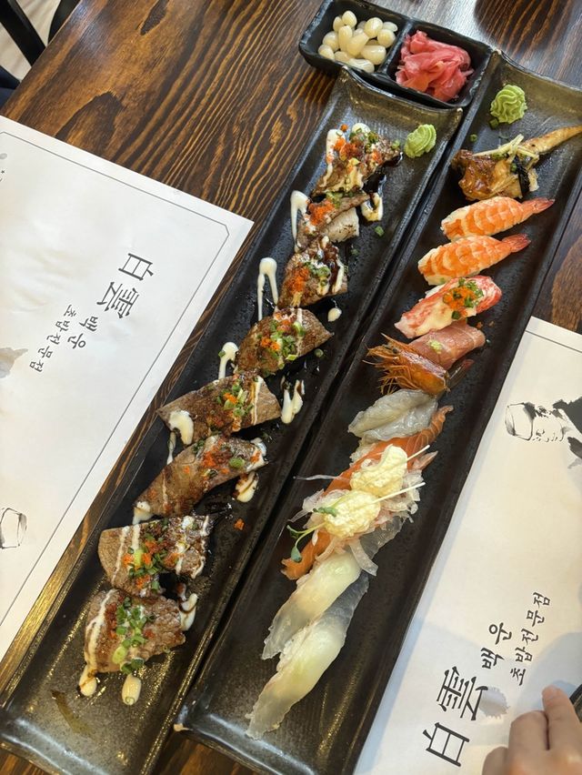 첨단에서 가장 오래된 초밥 맛집,백운